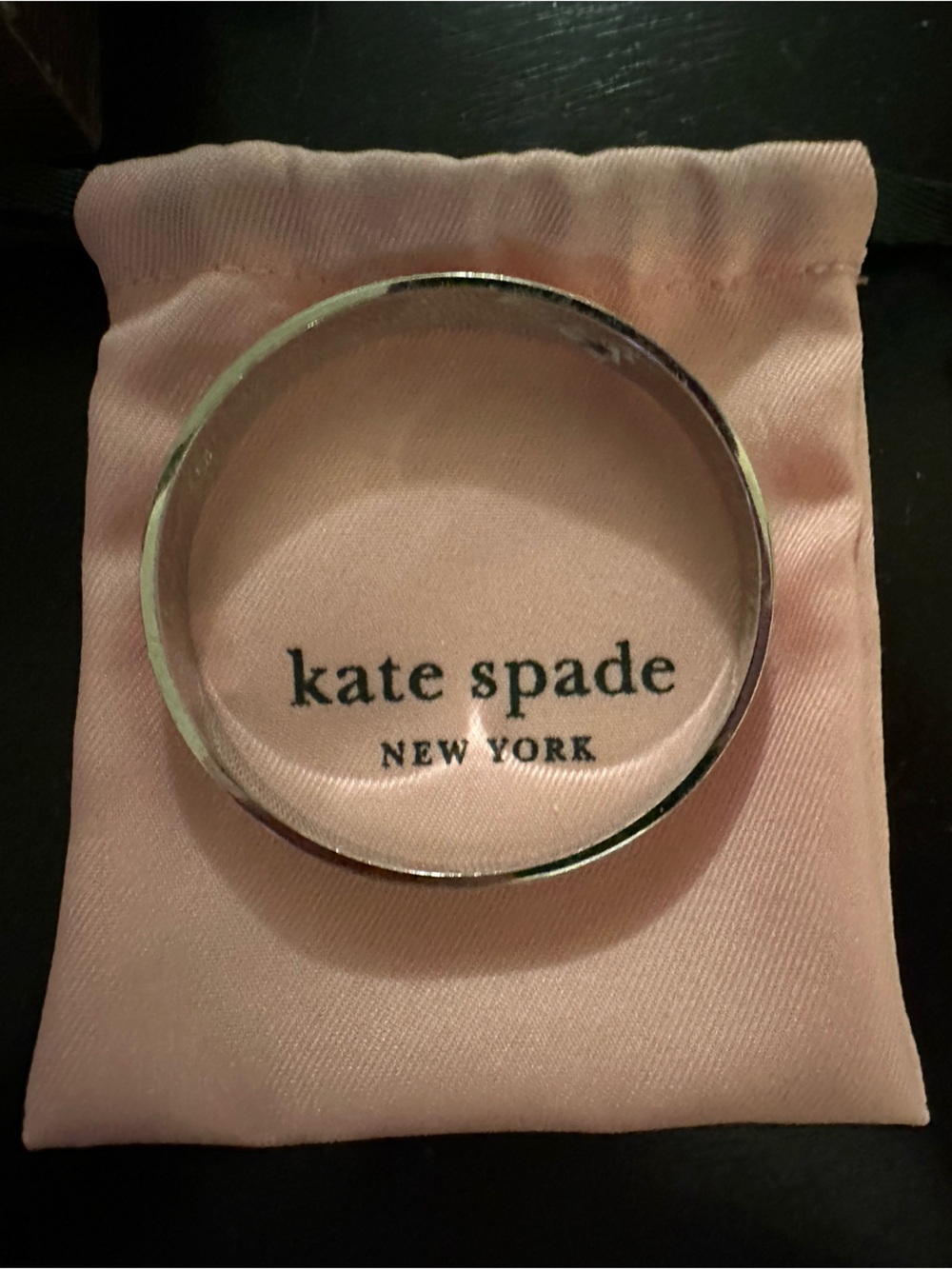 kate spade Silver Polished Bangle Bracelet